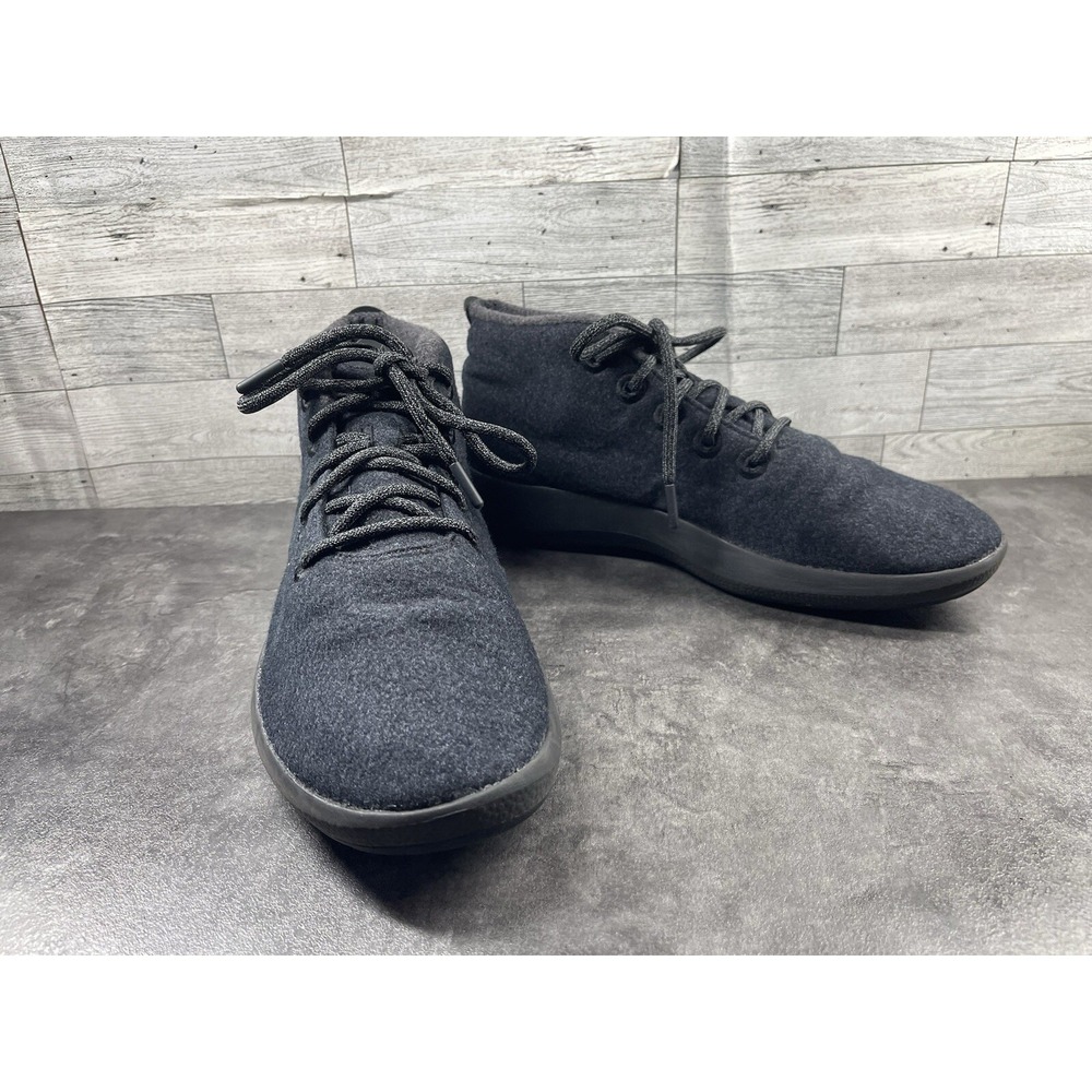 Allbirds Wool Runner Up Mizzle Mid Sneakers Men 12M Shoes Gray Merino Wool